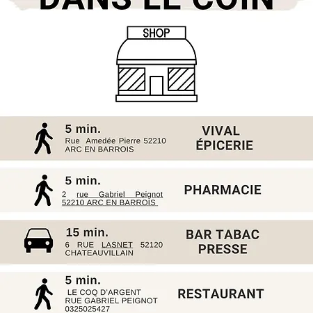 Le Des 2 Freres * Arc-en-Barrois